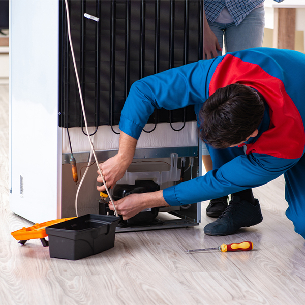 how much do you charge for refrigerator repair services in Warrenville SC